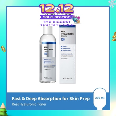WELLAGE Real Hyaluronic Toner 200ml
