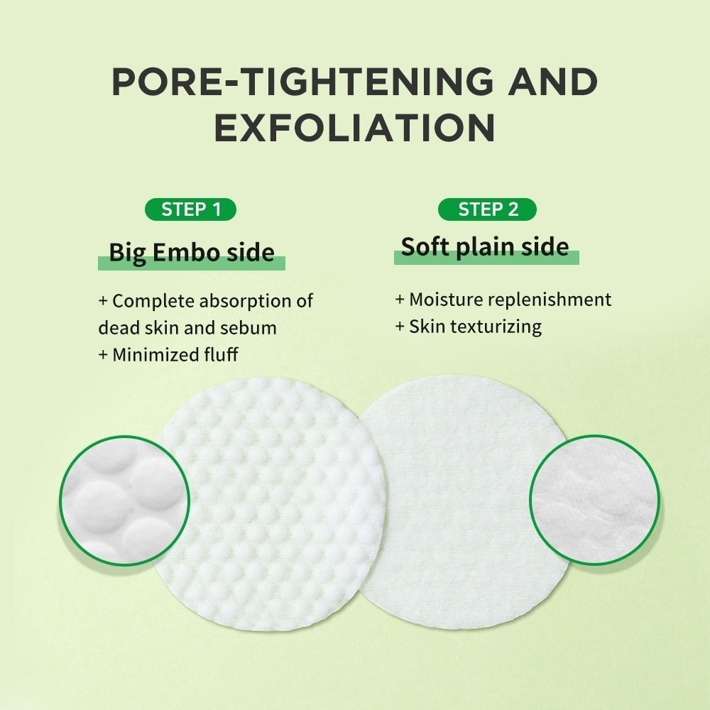 Real Cica Calming Big Embo Toner Pad 70s