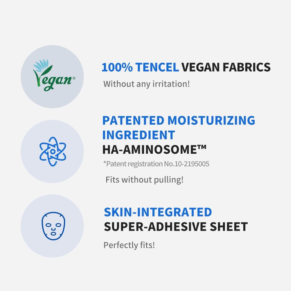 Real Hyaluronic Blue Ampoule Mask 5s