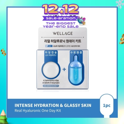 WELLAGE Real Hyaluronic 1-Day Kit 1s