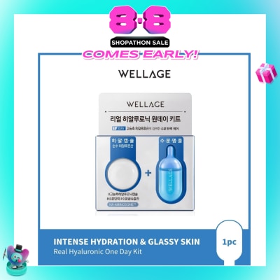 WELLAGE - Real Hyaluronic 1-Day Kit 1s