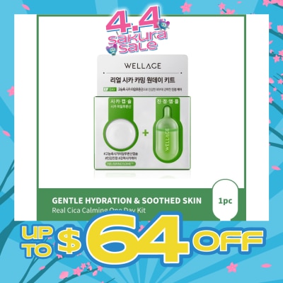 WELLAGE - Real Cica Calming One Day Kit 1s