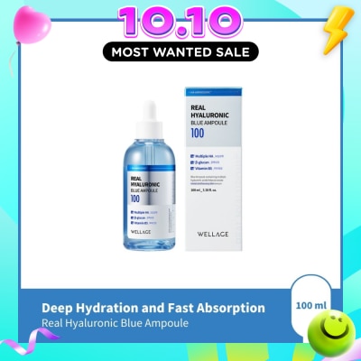 WELLAGE Real Hyaluronic Blue Ampoule 100ml image