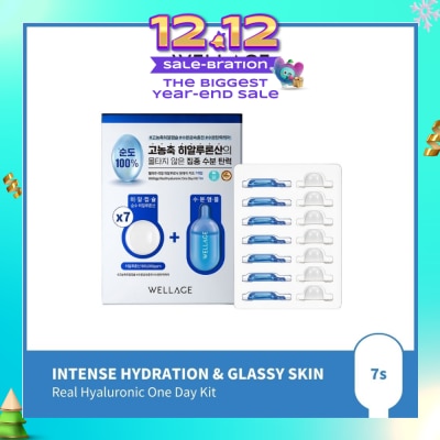 WELLAGE Real Hyaluronic 1-Day Kit 7s