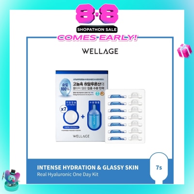 WELLAGE - Real Hyaluronic 1-Day Kit 7s