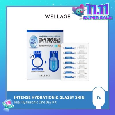 WELLAGE Real Hyaluronic 1-Day Kit 7s