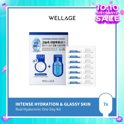 WELLAGE Real Hyaluronic 1-Day Kit 7s