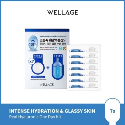 WELLAGE Real Hyaluronic 1-Day Kit 7s