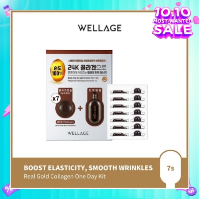WELLAGE Real Gold Collagen 1-Day Kit 7s