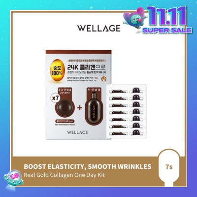 WELLAGE Real Gold Collagen 1-Day Kit 7s