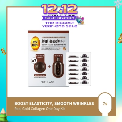 WELLAGE Real Gold Collagen 1-Day Kit 7s