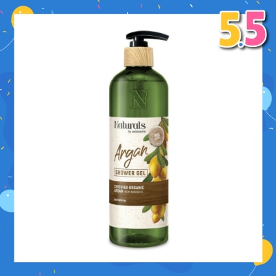 NATURALS BY WATSONS Argan Shower Gel 490ml