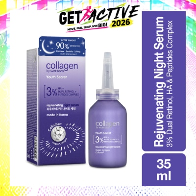 COLLAGEN BY WATSONS - Youth Secret Rejuvenating Night Serum 35ml image