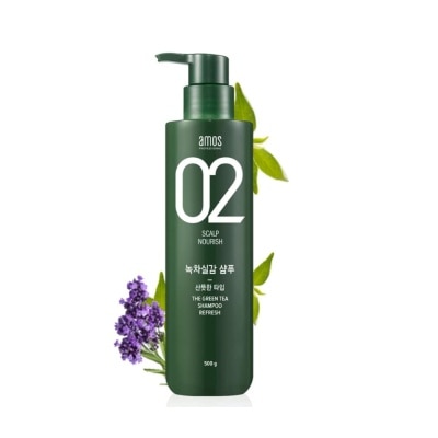 AMOS PROFESSIONAL The Green Tea Shampoo Refresh 500g
