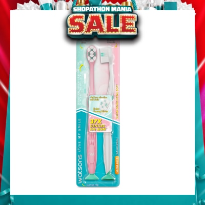 WATSONS - Super Dense Petal Soft Toothbrush 2s