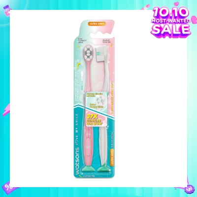 WATSONS Super Dense Petal Soft Toothbrush 2s