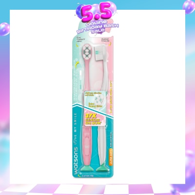 WATSONS - Super Dense Petal Soft Toothbrush 2s