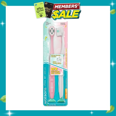 WATSONS Super Dense Petal Soft Toothbrush 2s image