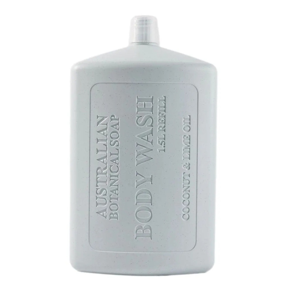 Australian Botanical Soap Coconut & Lime Body Wash (Chamomile Organic Aloe Vera Coconut And Lime) Refill 1.5L