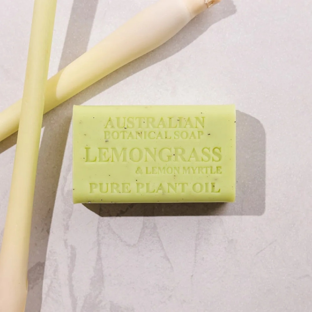 Australian Botanical Soap Lemongrass And Lemon Myrtle Soap Bar 200g