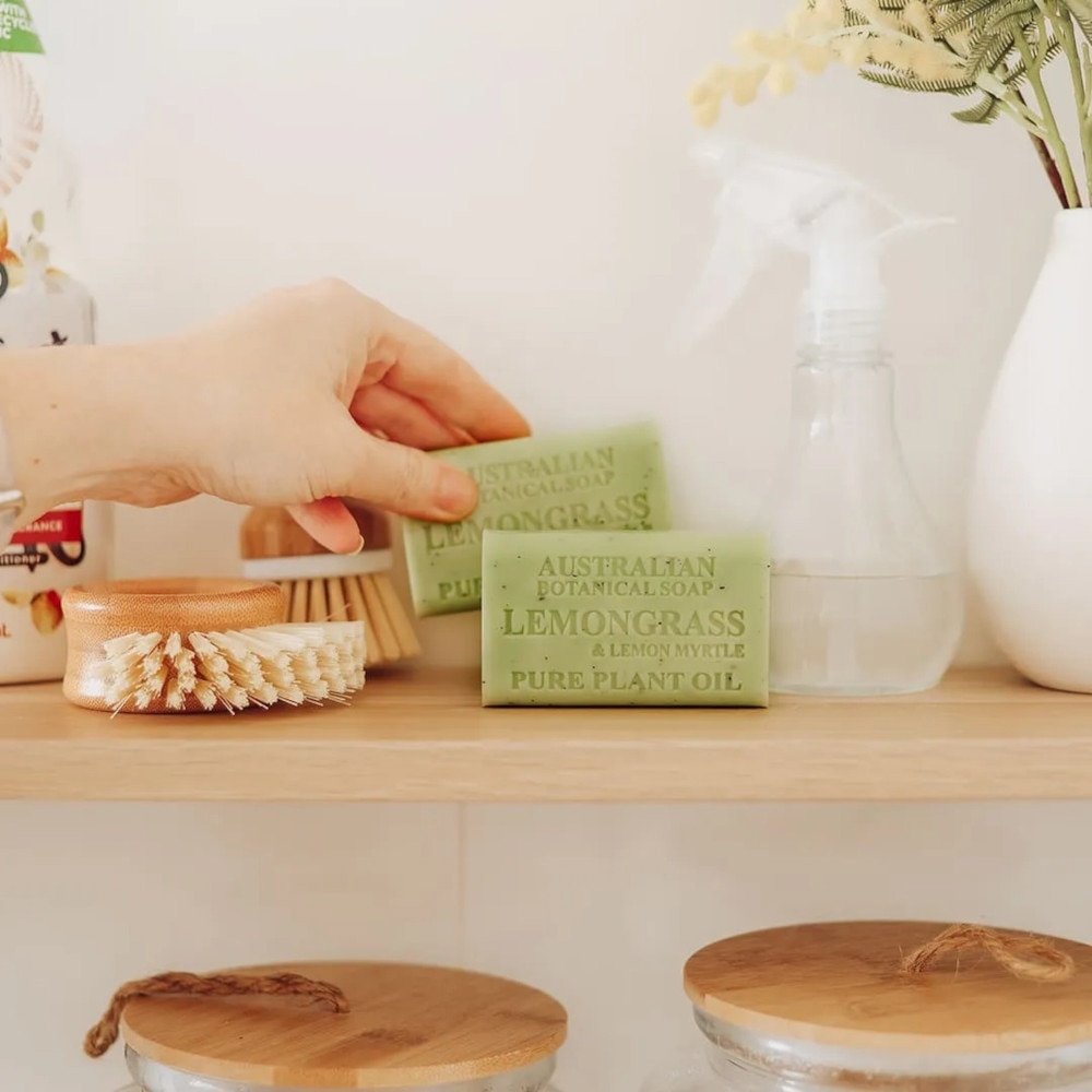 Australian Botanical Soap Lemongrass And Lemon Myrtle Soap Bar 200g