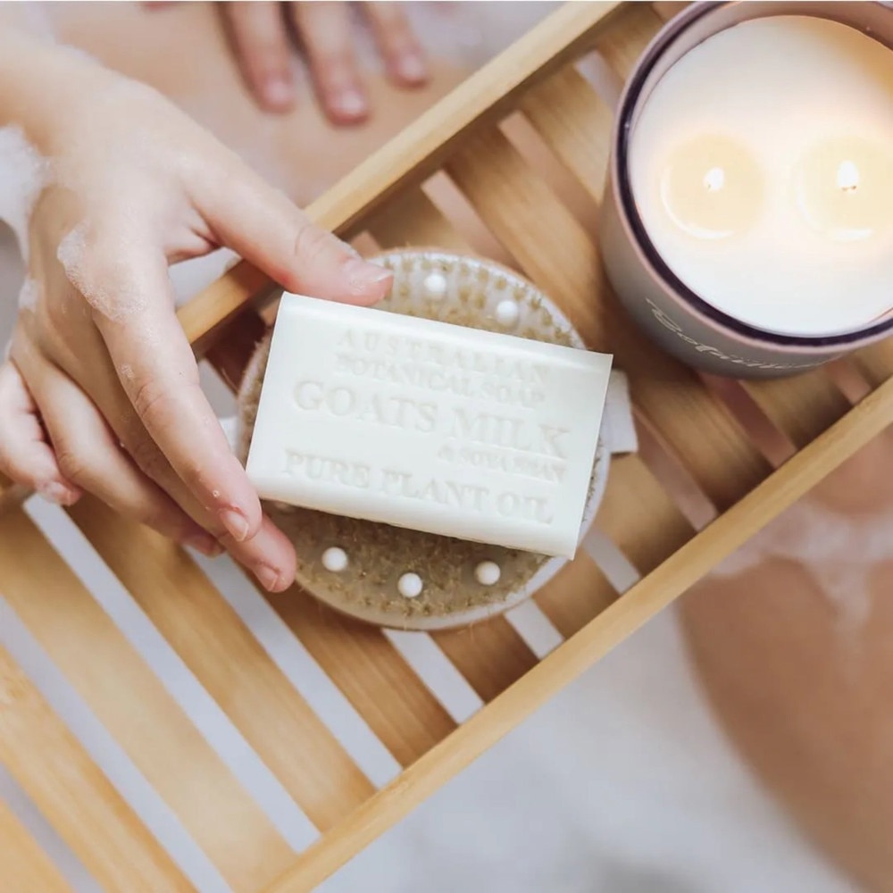 Australian Botanical Soap Goats Milk With Soya Bean Oil Soap Bar 200g