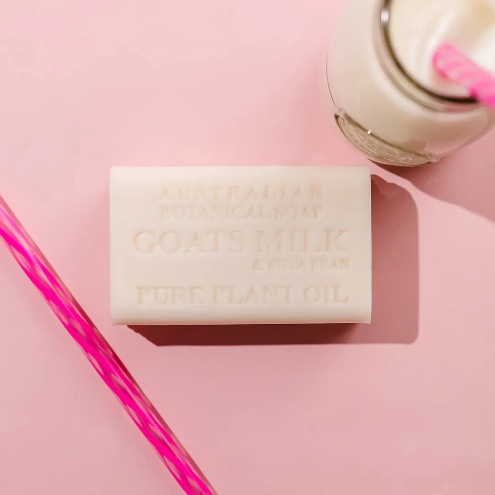 Australian Botanical Soap Goats Milk With Soya Bean Oil Soap Bar 200g
