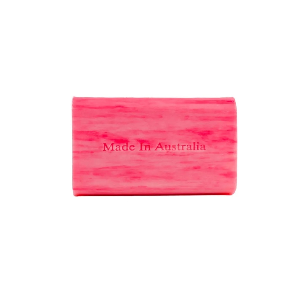 Australian Botanical Soap Goats Milk With Raspberry Soap Bar 200g