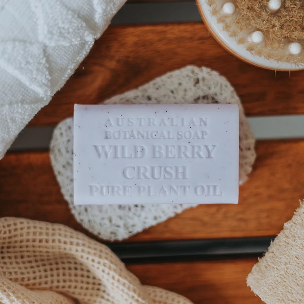 Australian Botanical Soap Wild Berry Crush Soap Bar 200g