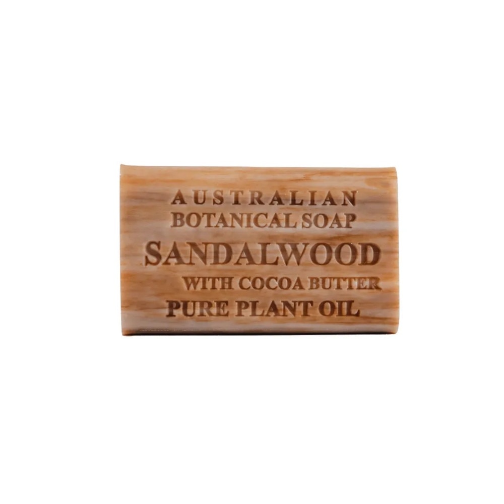 Australian Botanical Soap Sandalwood With Cocoa Butter Soap Bar 200g