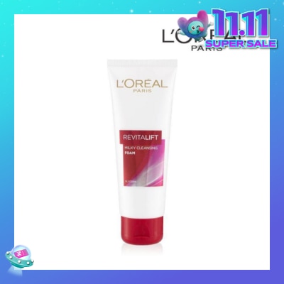 LOREAL PARIS DERMO EXPERTISE Revitalift Anti-Aging Milky White Cleansing Foam 100ml