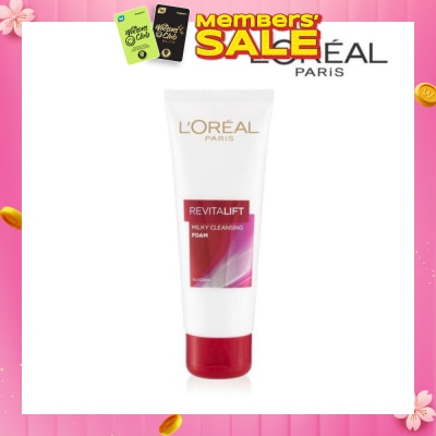 LOREAL PARIS DERMO EXPERTISE Revitalift Anti-Aging Milky White Cleansing Foam 100ml