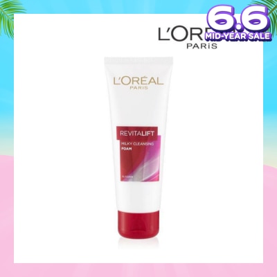 LOREAL PARIS DERMO EXPERTISE Revitalift Anti-Aging Milky White Cleansing Foam 100ml