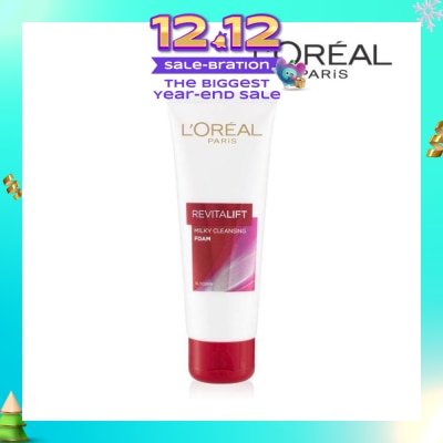 LOREAL PARIS DERMO EXPERTISE Revitalift Anti-Aging Milky White Cleansing Foam 100ml