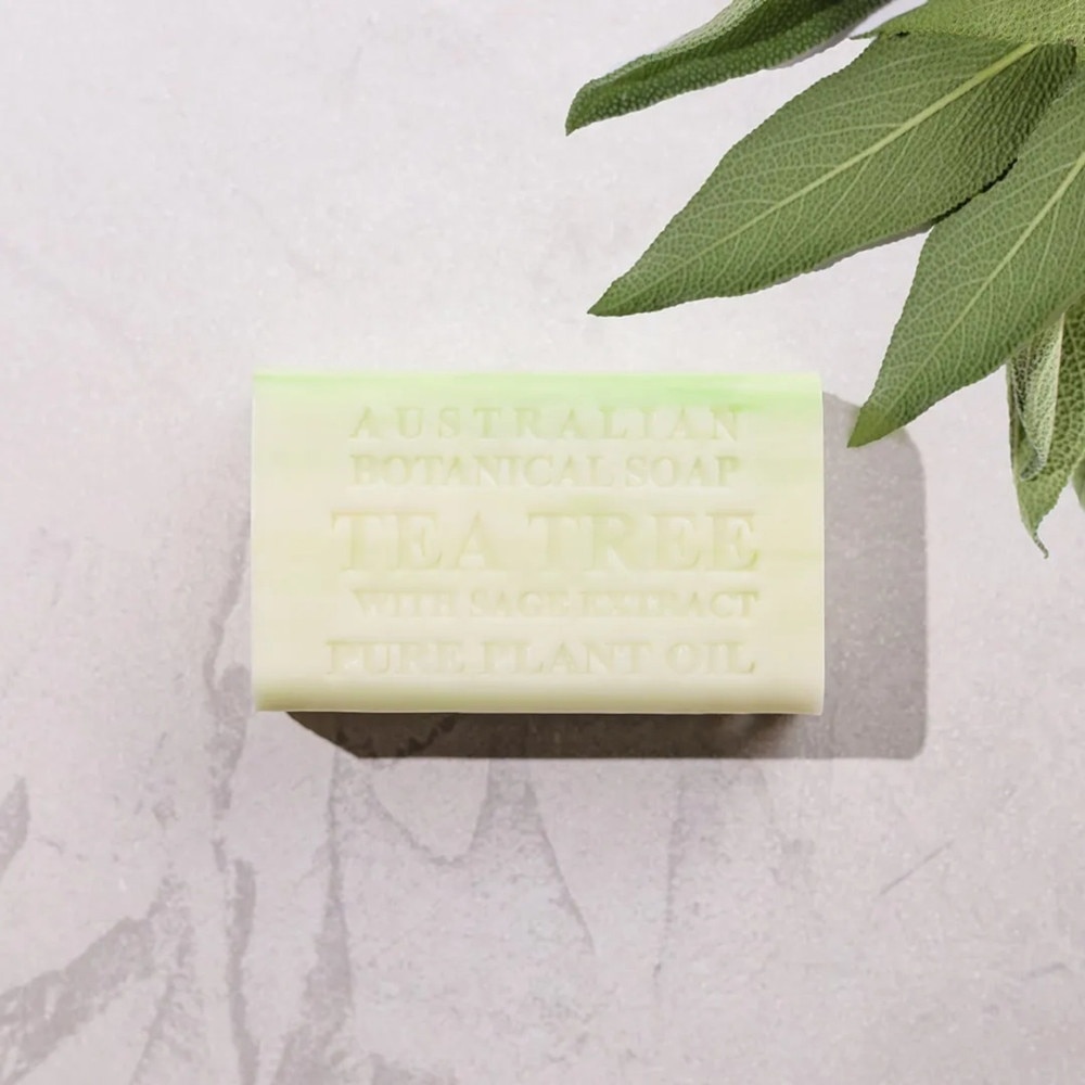 Australian Botanical Soap Tea Tree With Sage Extract Soap Bar 200g