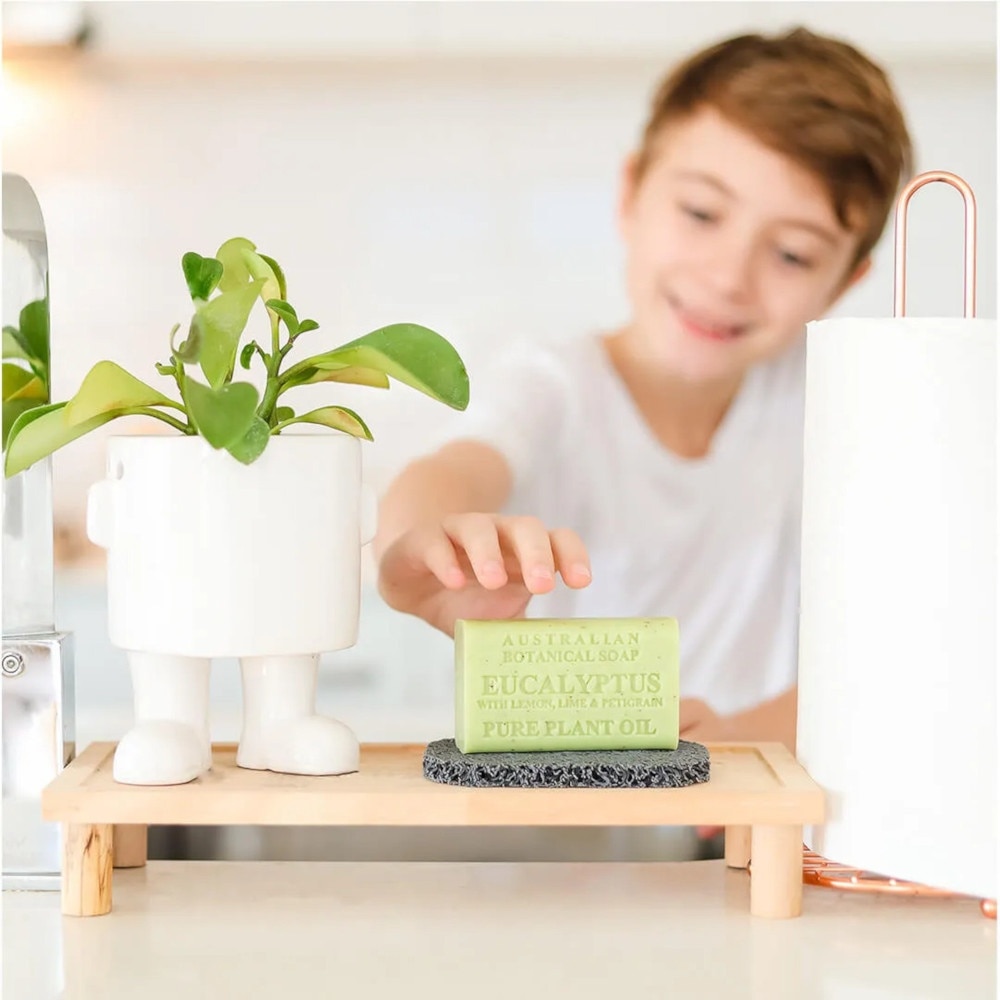 Australian Botanical Soap Eucalyptus With Lemon Lime And Petitgrain Soap Bar 200g