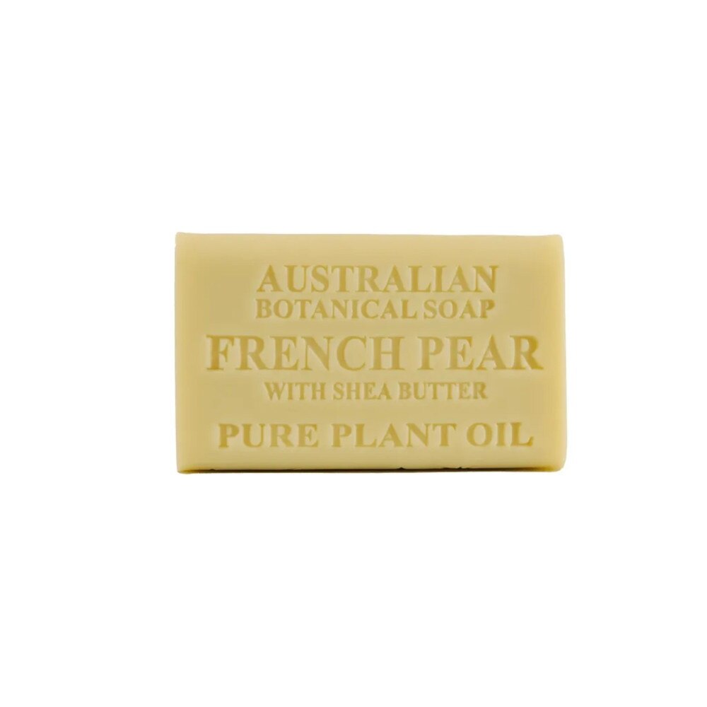 Australian Botanical Soap French Pear With Shea Butter Soap Bar 200g