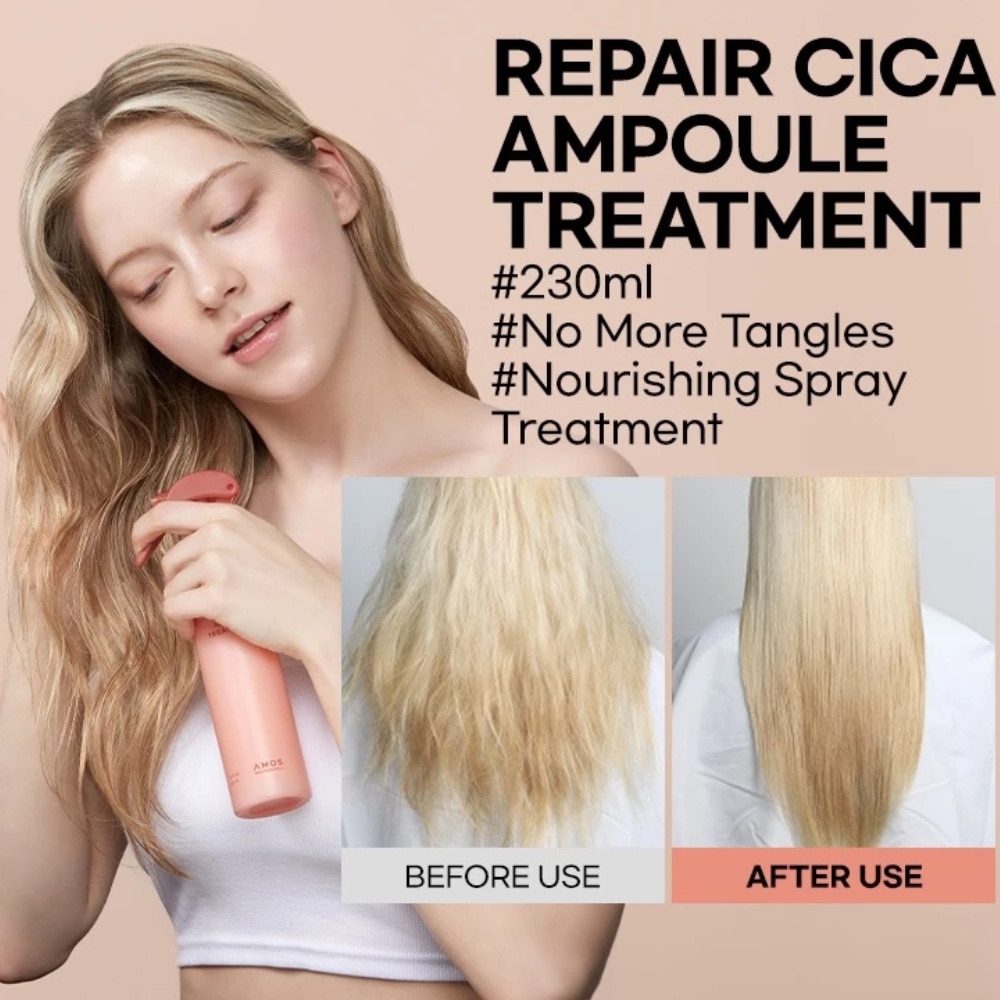 Repair CICA Ampoule Treatment Hair Leave In Conditioner 230ml