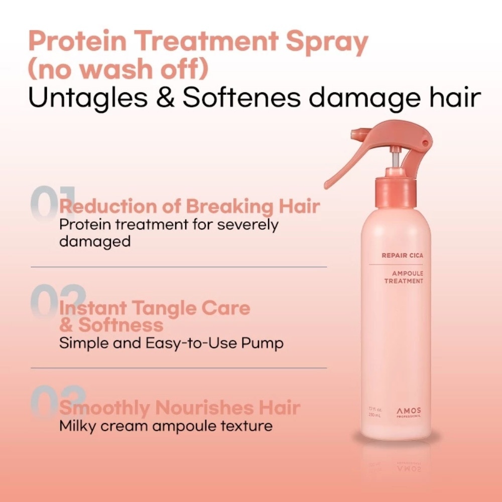 Repair CICA Ampoule Treatment Hair Leave In Conditioner 230ml