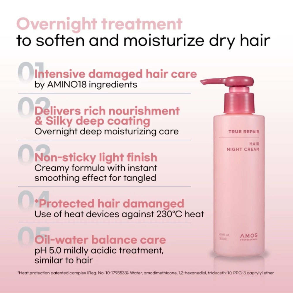 True Repair Hair Night Cream 180ml