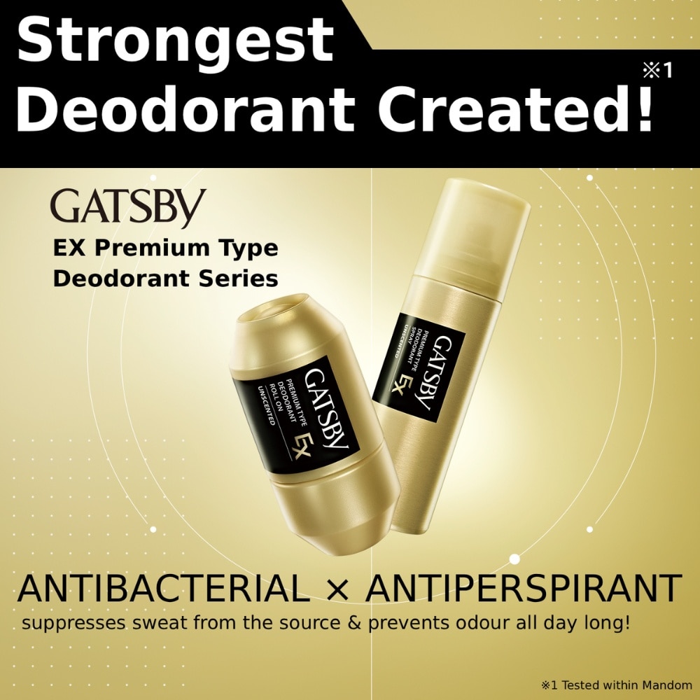 Premium Type Deodorant Roll On Ex Unscented 60ml