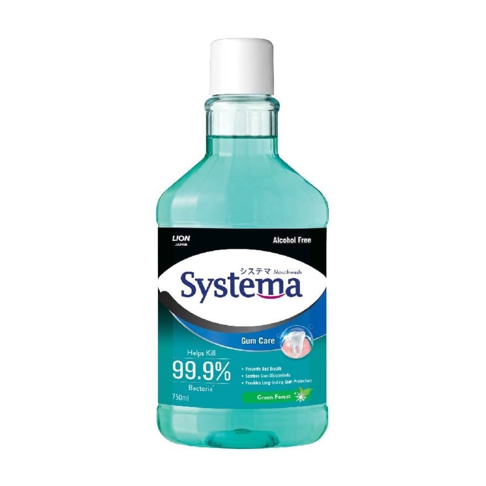 Gum Care Mouthwash Green Forest (Prevent Gum Problem Provide Long Lasting Protection) 750ml