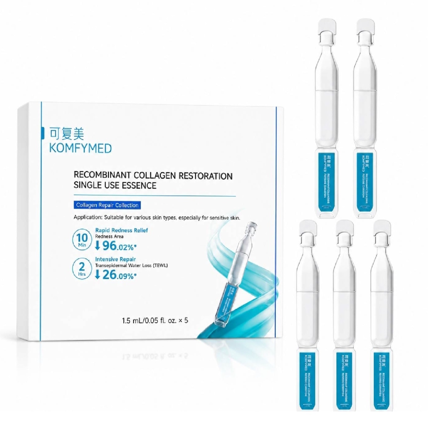 Recombinant Collagen Restoration Single Use Essence 1.5ml x 5s image
