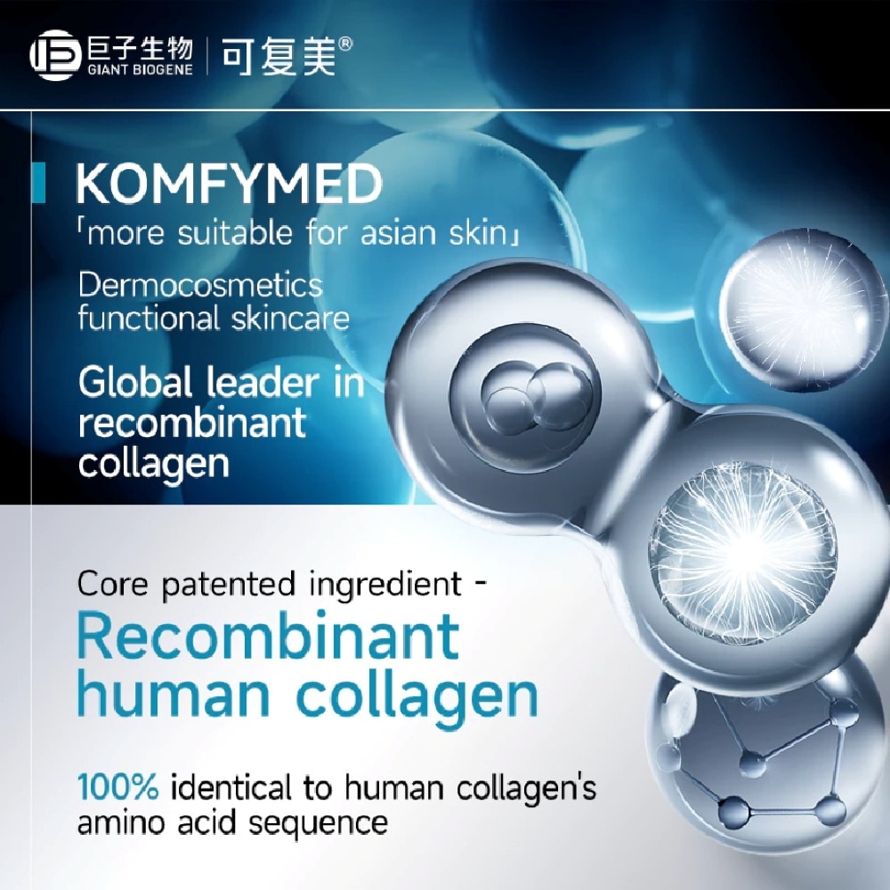KOMFYMED Recombinant Collagen Repair Mask 30g x 5s | Derma Skin