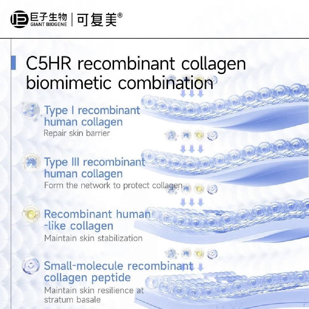 Collagen Repairing And Brightening Mask 5g x 10s- 21 Days Strengthen Skin Barrier , Intensive repair , Brightening and Moisturizing