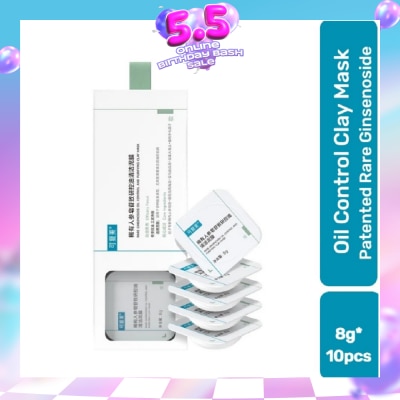 KOMFYMED - Rare Ginsenoside Oil Control And Purifying Clay Mask 8g x 10s