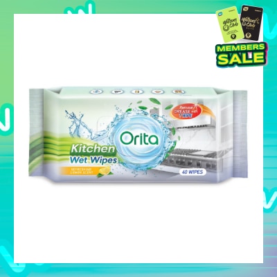 ORITA Kitchen Wet Wipes 40s
