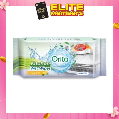 ORITA Kitchen Wet Wipes 40s