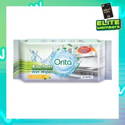 ORITA Kitchen Wet Wipes 40s