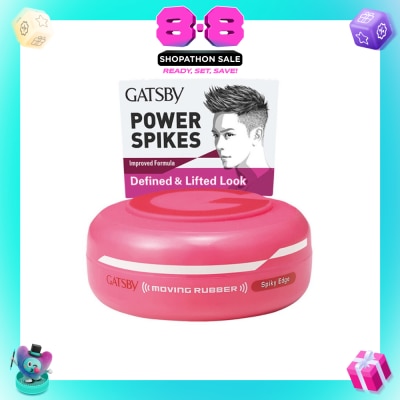 GATSBY - Moving Rubber Spiky Edge 80g